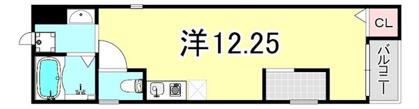 クレストコート神田北の物件間取画像